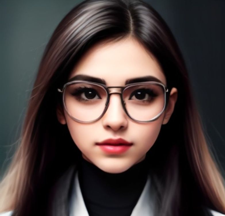 Illustration facialrecognitionglasses