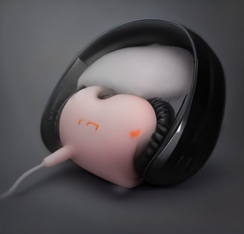 Illustration longbatterylifeheadphones