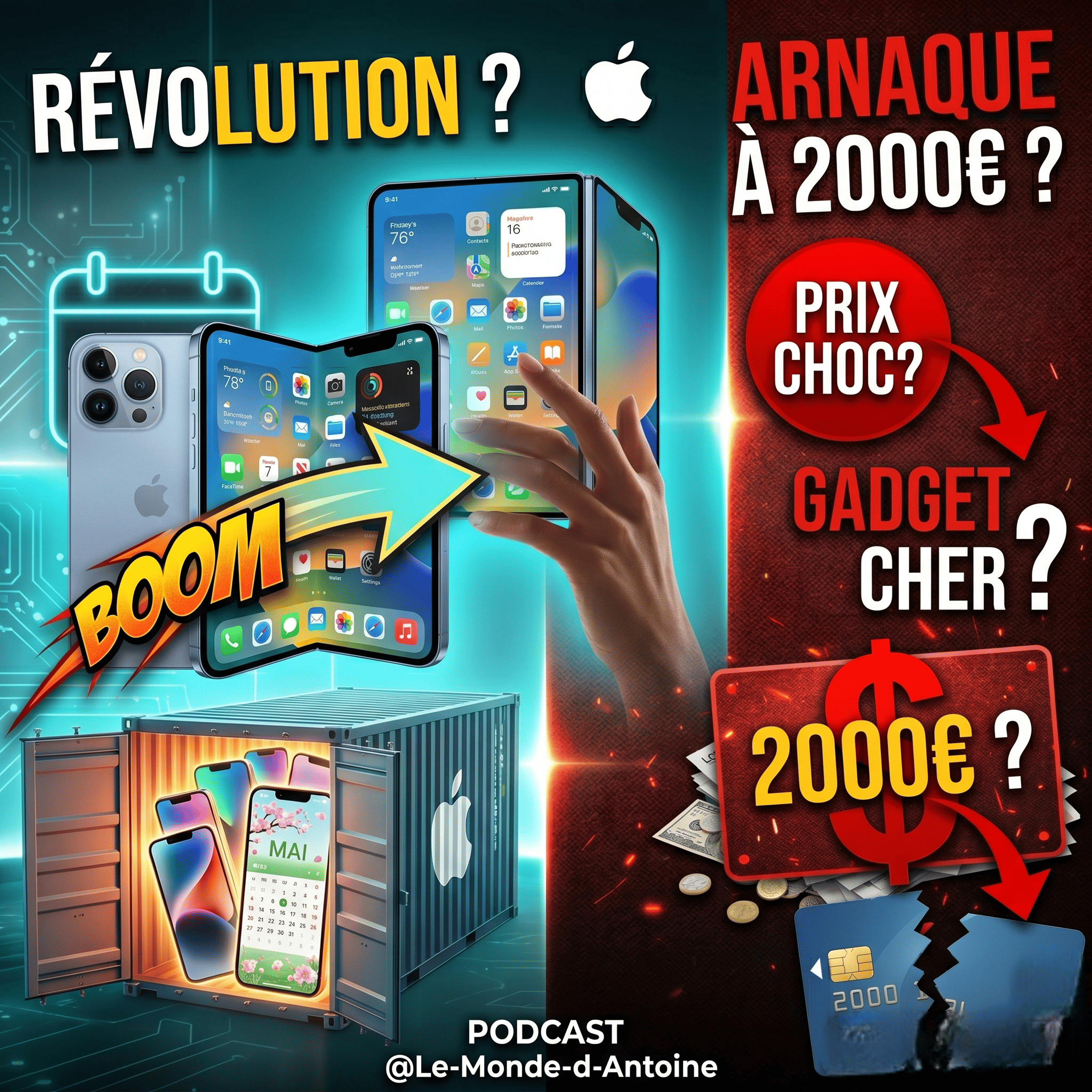 iPhone Fold : Révolution ou Arnaque à 2000€ ? episode artwork